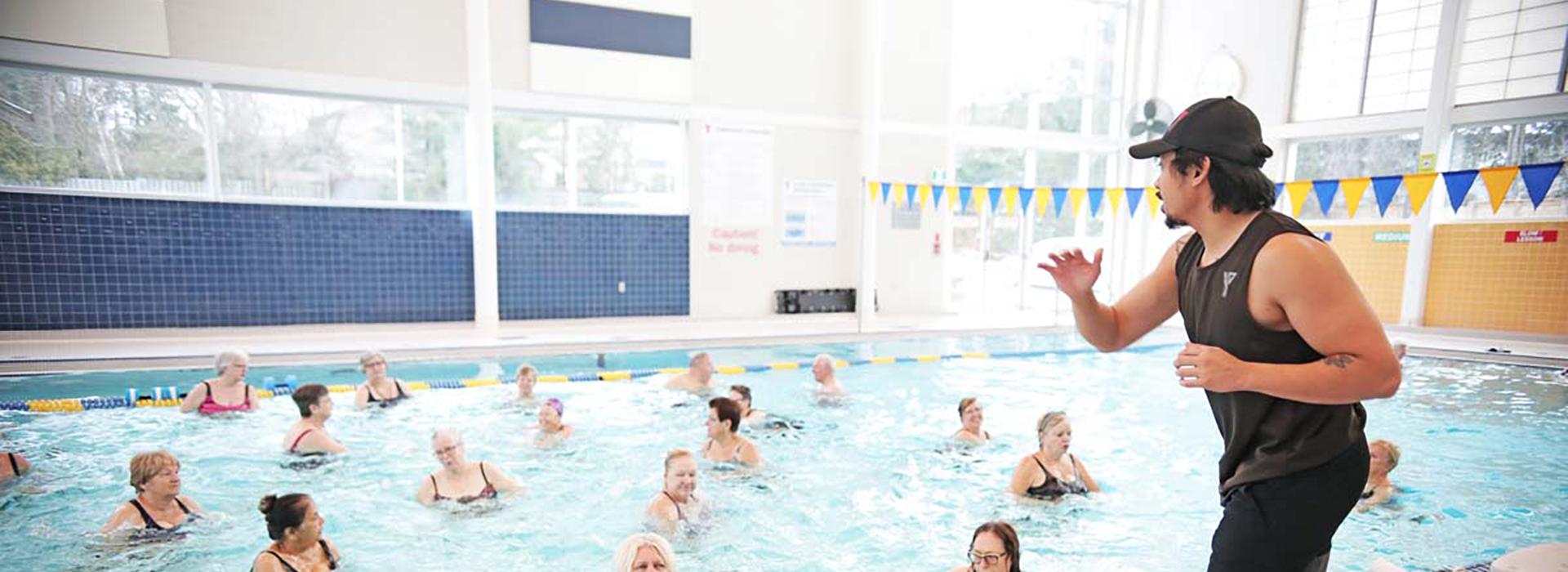 Aquatics YMCA Calgary   Aquatic Fitness Class 